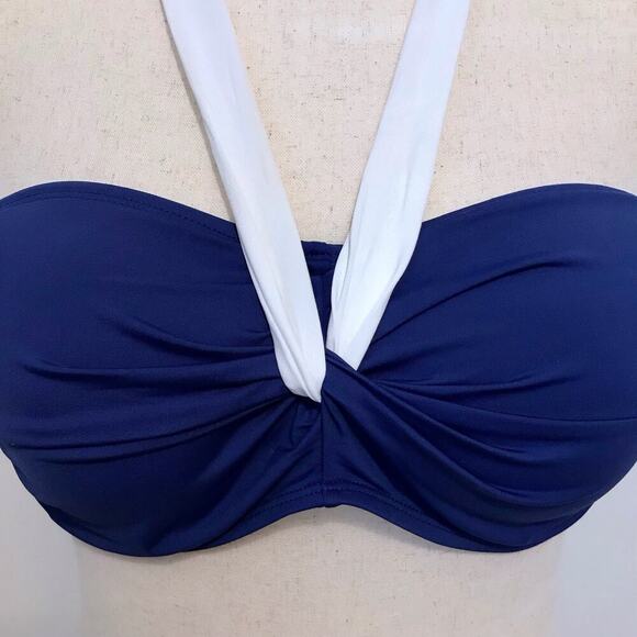 Lauren Ralph Lauren NWT Halter Bikini Top Women 16 - Picture 3 of 15